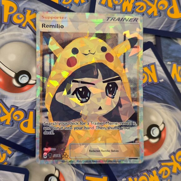 Remilio Meme Pokemon Card - Picture 4 of 10